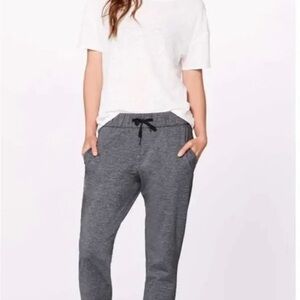 Women's Gray Lululemon Jogger Pants